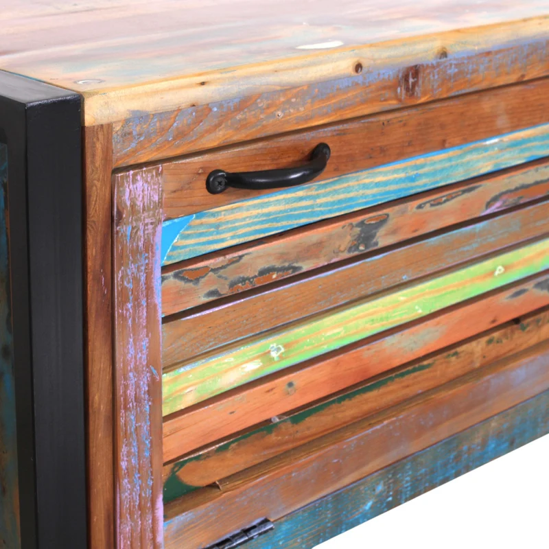 SIT »FIUME« Dielen-Set 3-teilig – Buntes Altholz