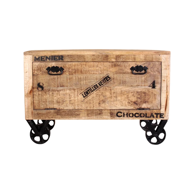 SIT »RUSTIC« Dielen-Set 5-teilig – Mango massiv