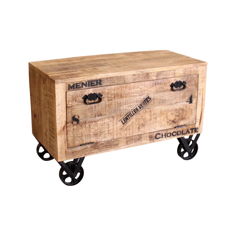 SIT »RUSTIC« Dielen-Set 5-teilig – Mango massiv