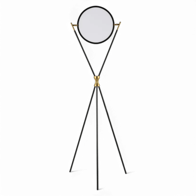 Eldra Floor lamp Black & Gold