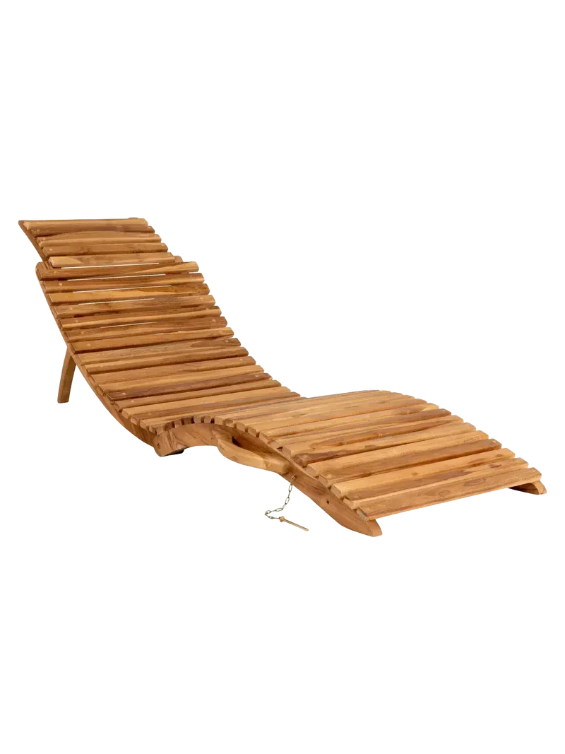 Arrieta Sonnenliege Teak, natur