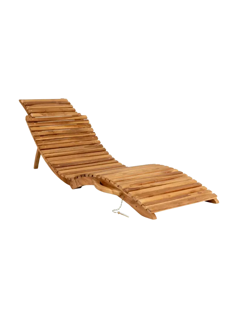 Arrieta Sonnenliege Teak, natur