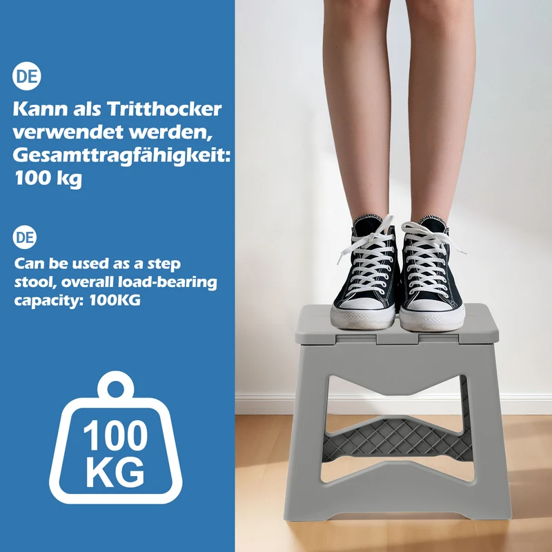 Yorbay Kapphocker faltbar, belastbar bis 100 kg
