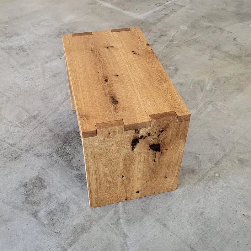 Beistelltisch NAP XL mit 1 Schubkasten Wildeiche