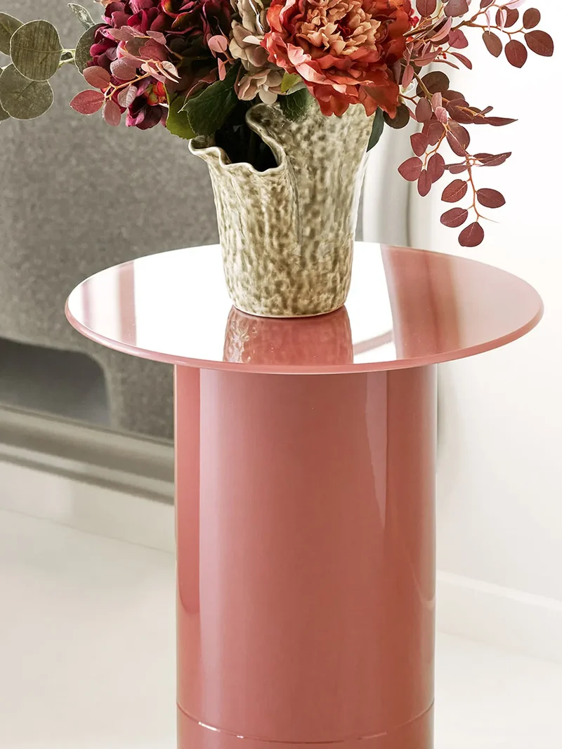 Florens Beistelltisch, erdiges Rosé