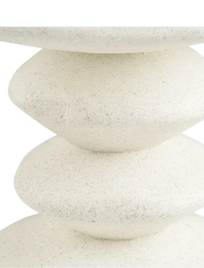 Blackburn Beistelltisch Fiberclay, weiß