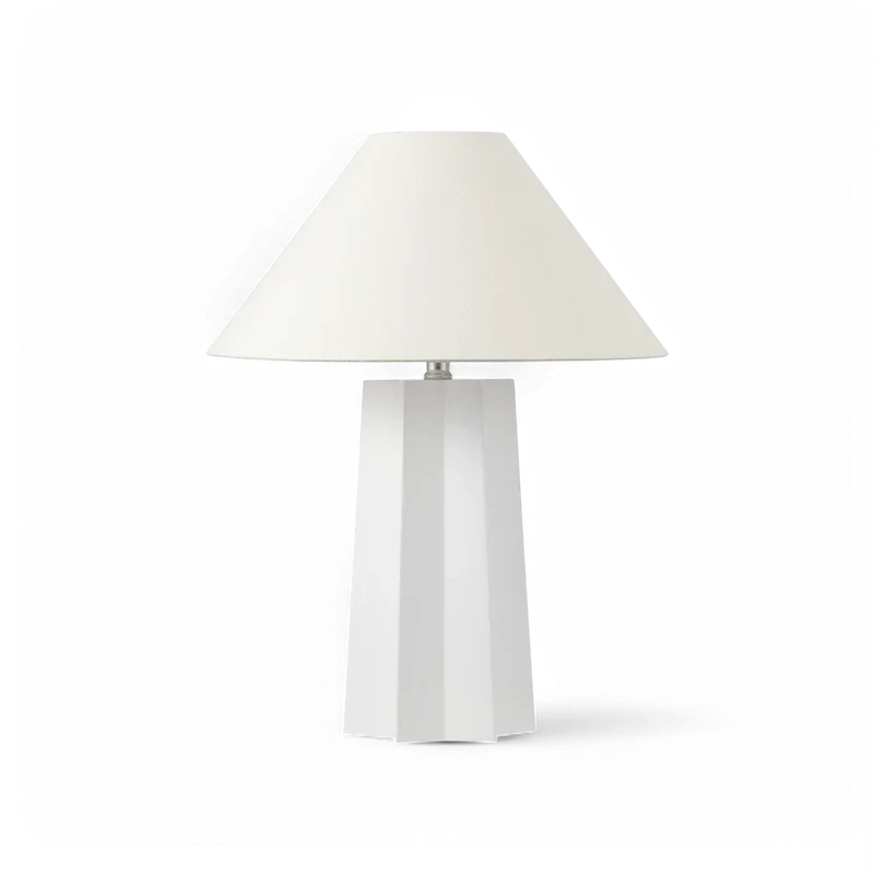 Zephyr Table Lamp White