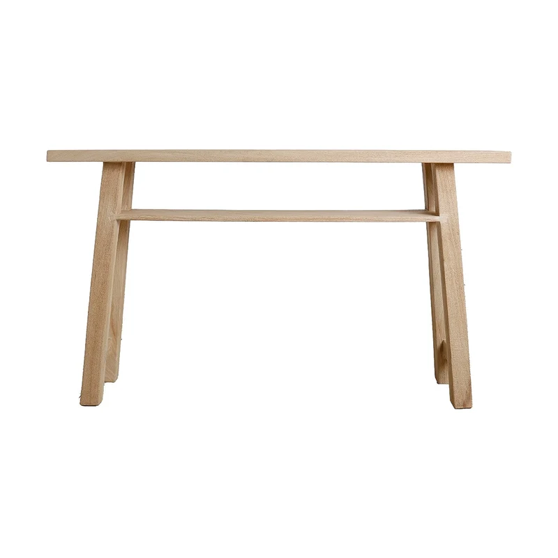 Konsolentisch Driftwood schmal mit Ablage 140 cm