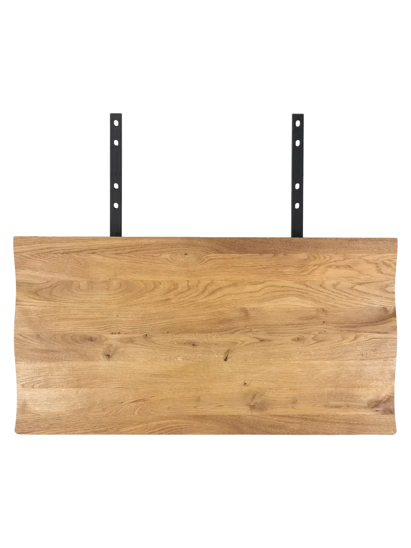 Ansteckplatten Eiche mit Baumkante, natur