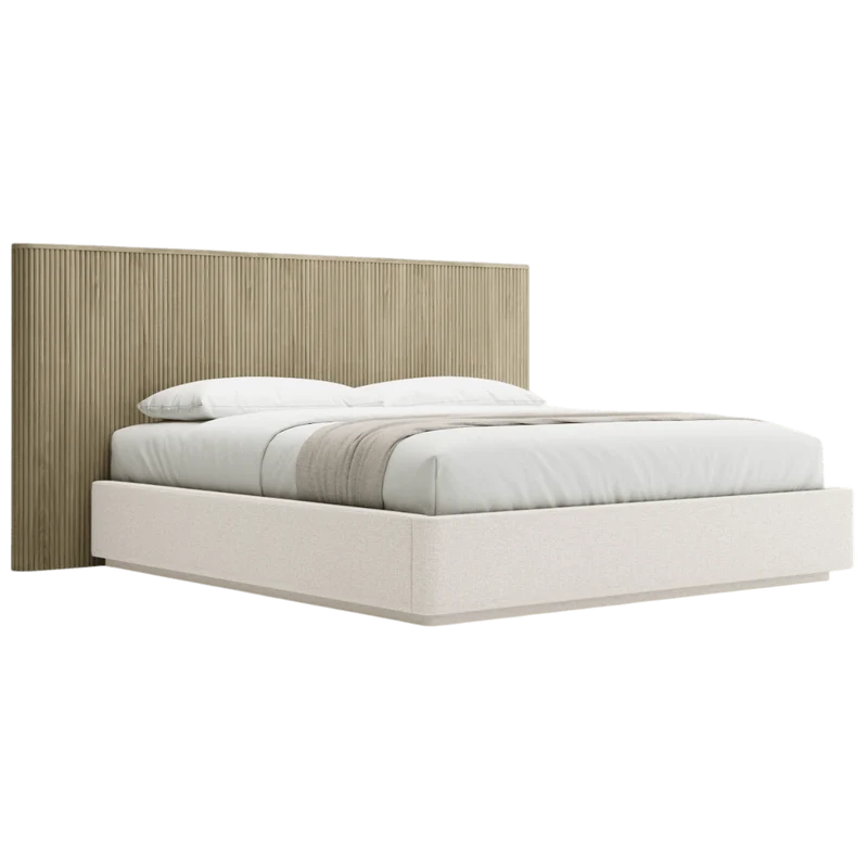 Oxford Bed Greige Oak