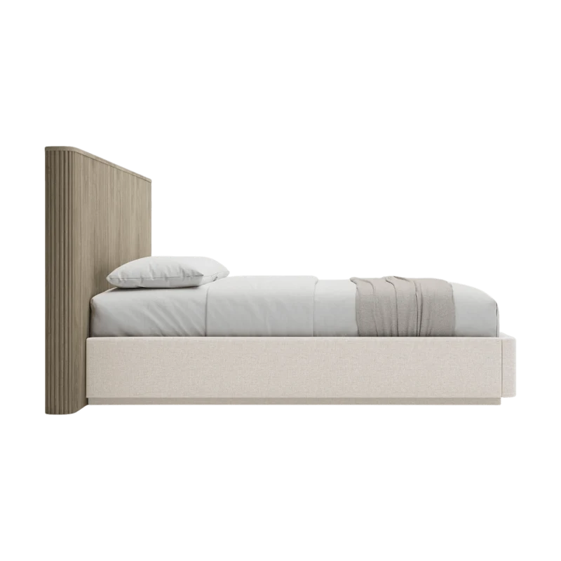 Oxford Bed Greige Oak