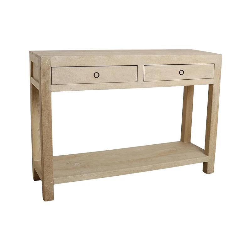 Konsolentisch Driftwood mit 2 Schubladen 120 cm