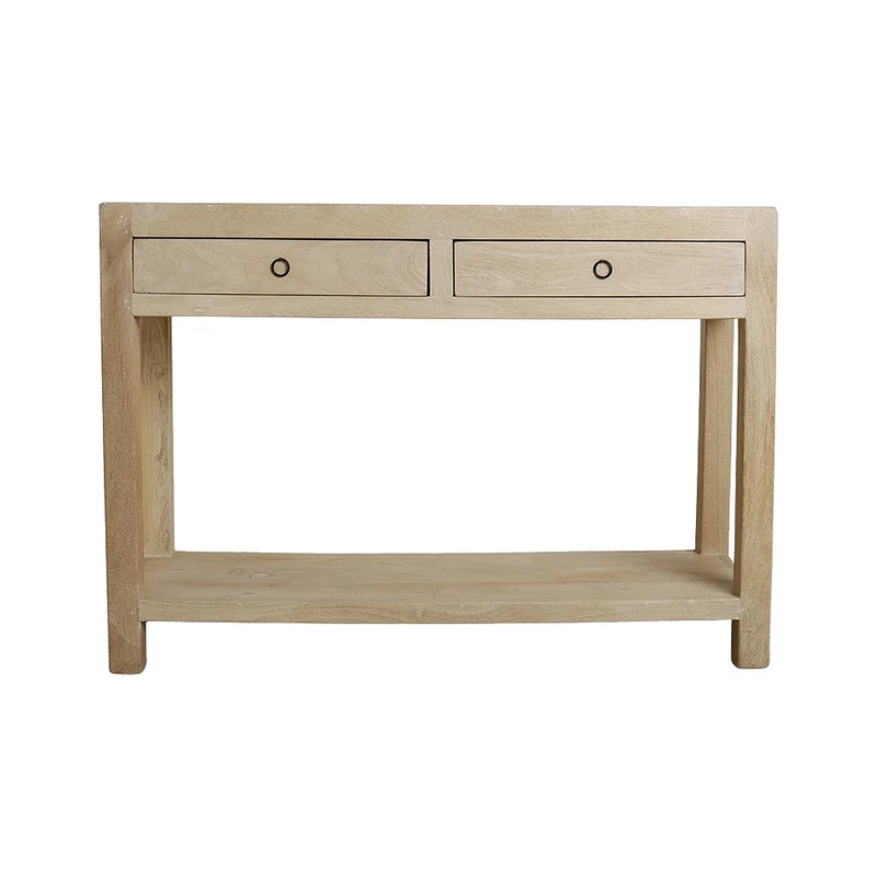 Konsolentisch Driftwood mit 2 Schubladen 120 cm