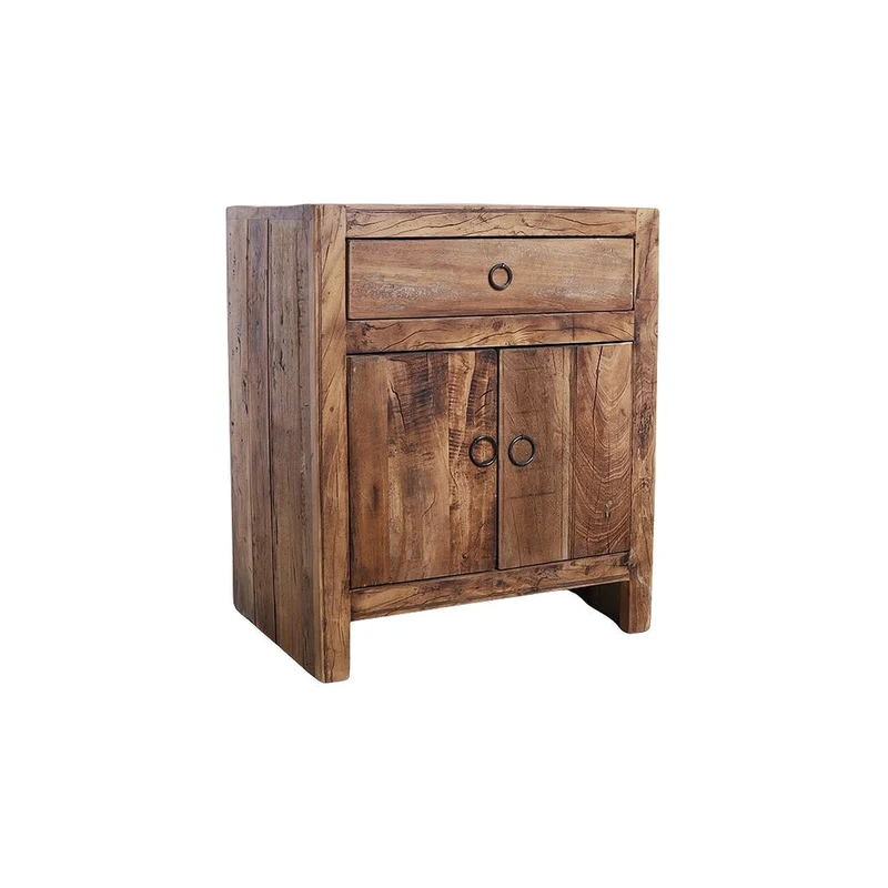 Nachttisch Grainwood mit Schublade und 2 Türen