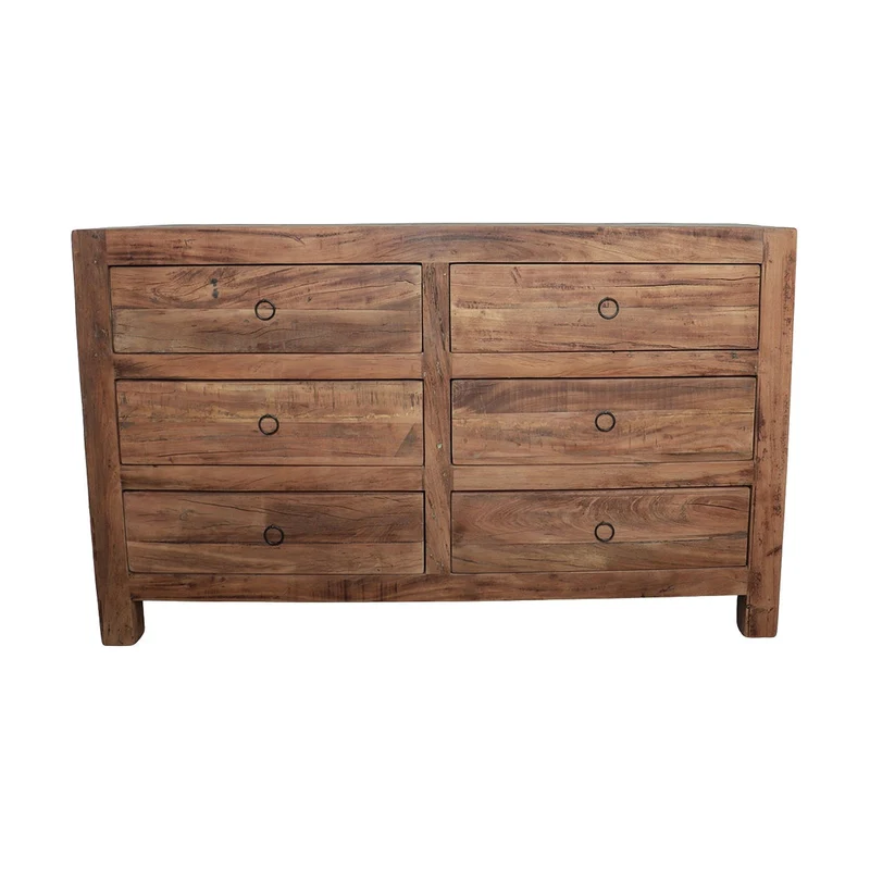 Kommode Grainwood mit 6 Schubladen 140 cm