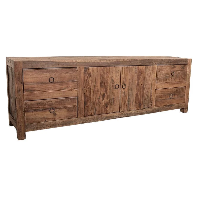 TV-Board Grainwood mit 4 Schubladen und 2 Türen 180 cm
