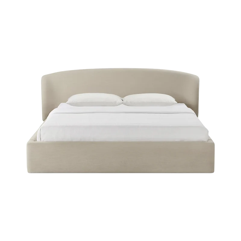 Capri Queen Bed Cream