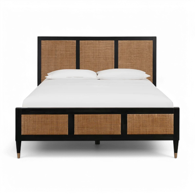 Ignis Acacia Wood Bed in Queen