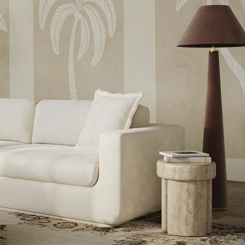 Aspen Floor Lamp Brown