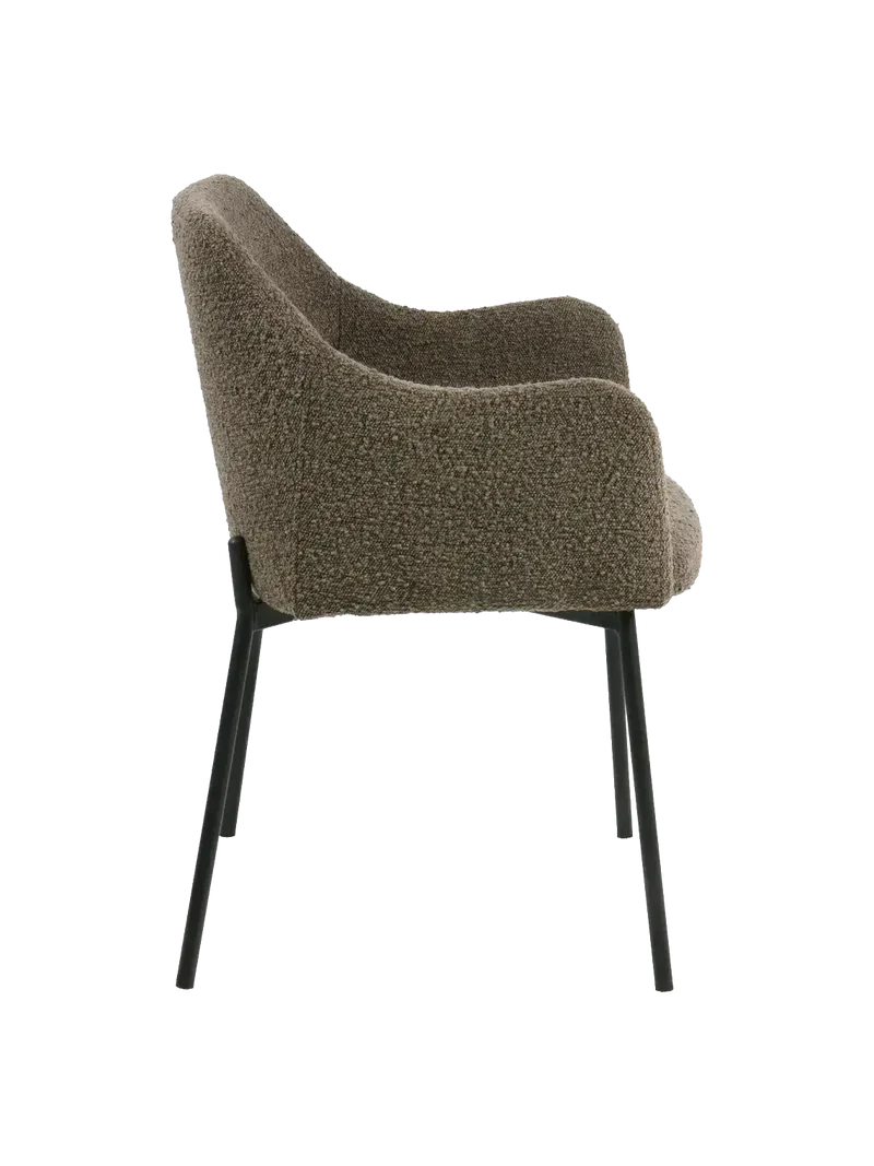Melilla Esszimmerstuhl Bouclé