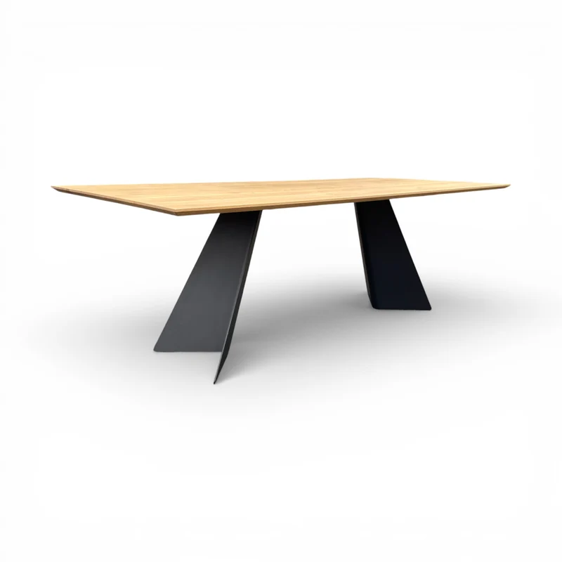 Lavida Prag Tisch – Wildeiche Bianco (220×100 cm)