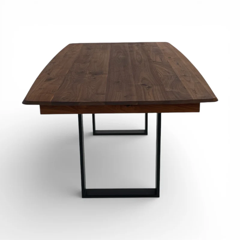 Lavida Helmond Auszugstisch – Nussbaum Freiform (180×100 + 80 cm)