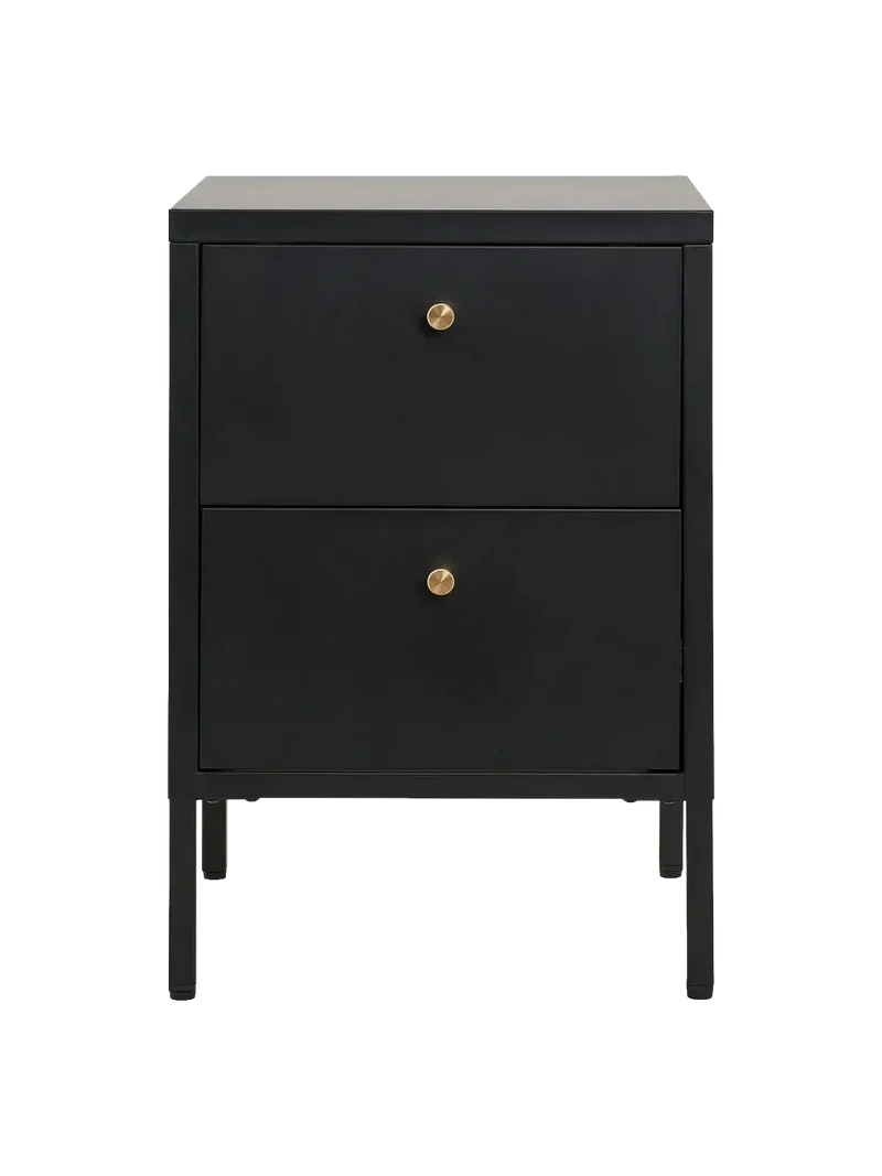 Dalby Kommode Stahl, schwarz