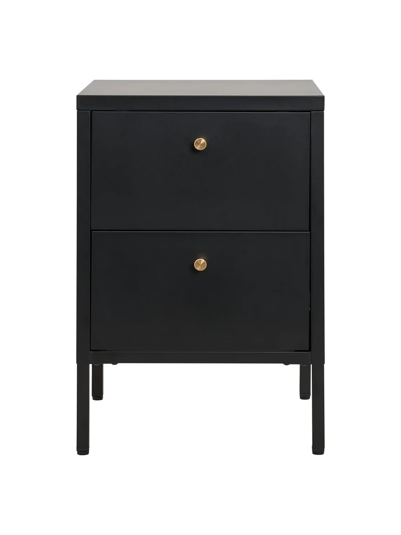 Dalby Kommode Stahl, schwarz