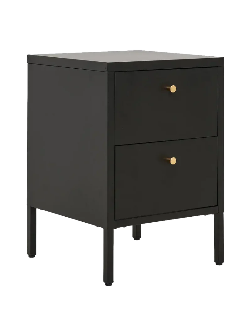 Dalby Kommode Stahl, schwarz
