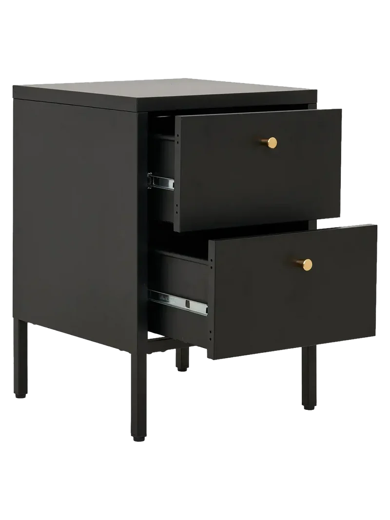 Dalby Kommode Stahl, schwarz