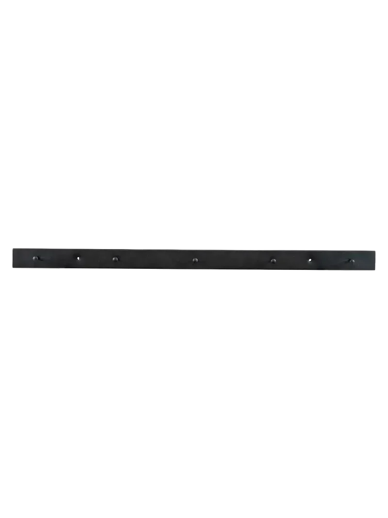 Vita Garderobe mit 5 Haken Stahl, schwarz