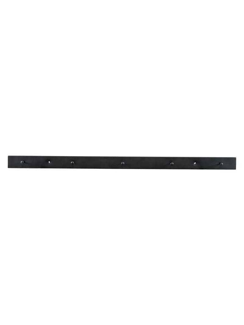 Vita Garderobe mit 5 Haken Stahl, schwarz
