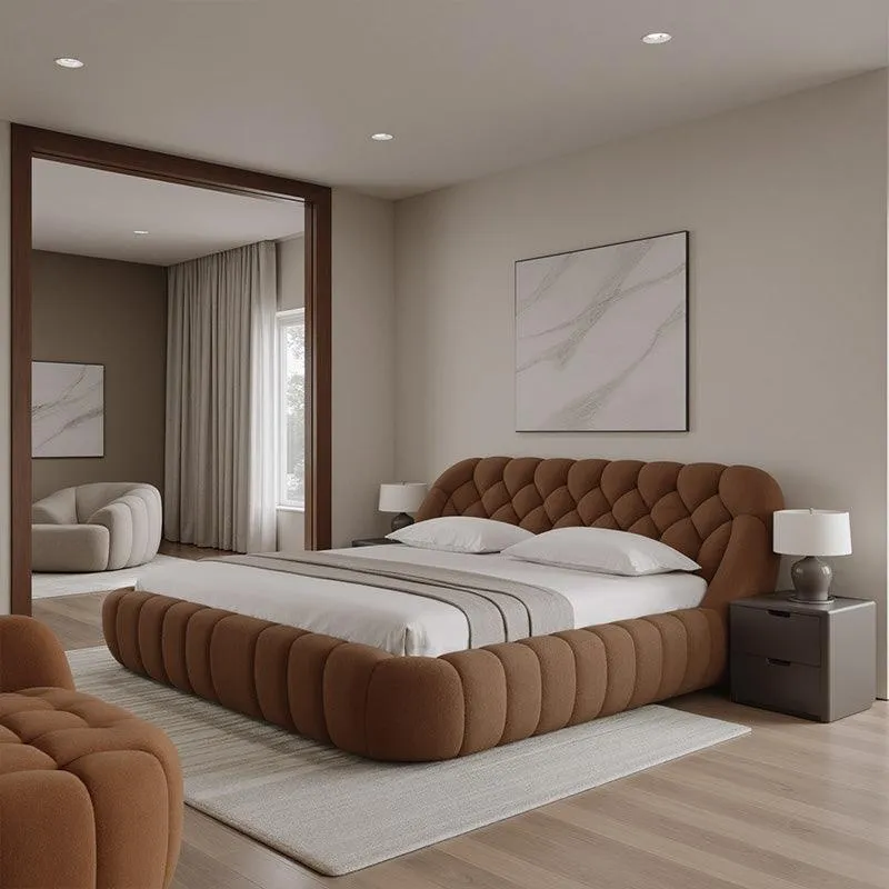 Warby Bed Terracotta