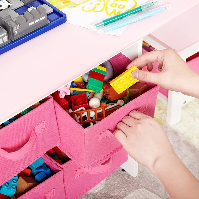 Yorbay Kindersitzgruppe mit Kindertisch und Stühlen