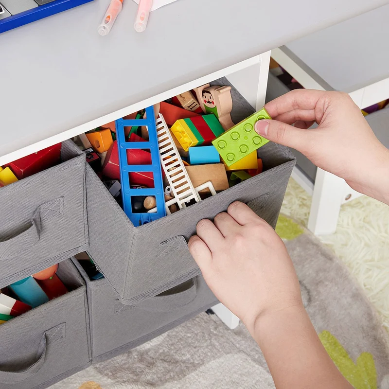 Yorbay Kindersitzgruppe mit Kindertisch und Stühlen