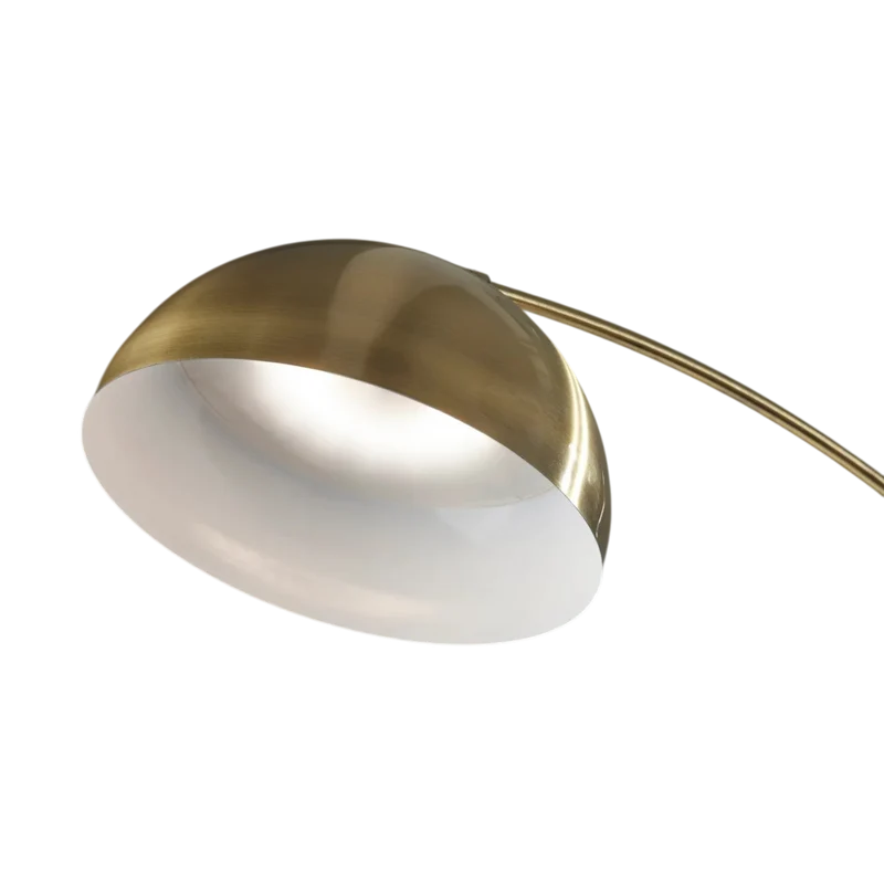 Vane Led Arc Floor Lamp