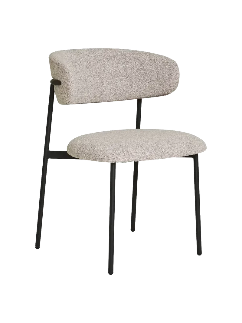 Mira Esszimmerstuhl Bouclé