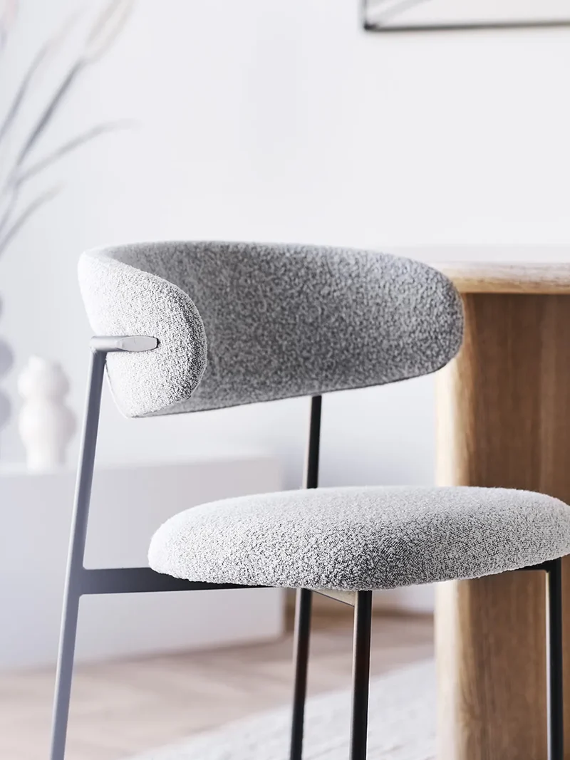 Mira Esszimmerstuhl Bouclé