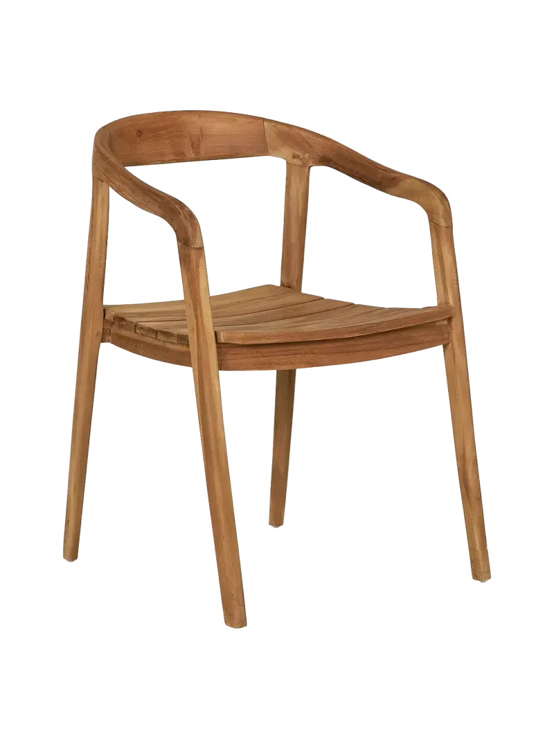 Otero Esszimmerstuhl Teak, natur