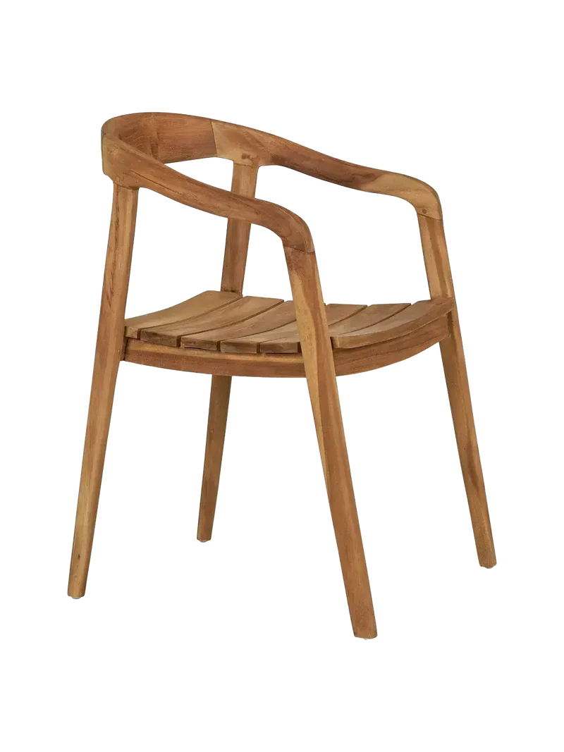 Otero Esszimmerstuhl Teak, natur