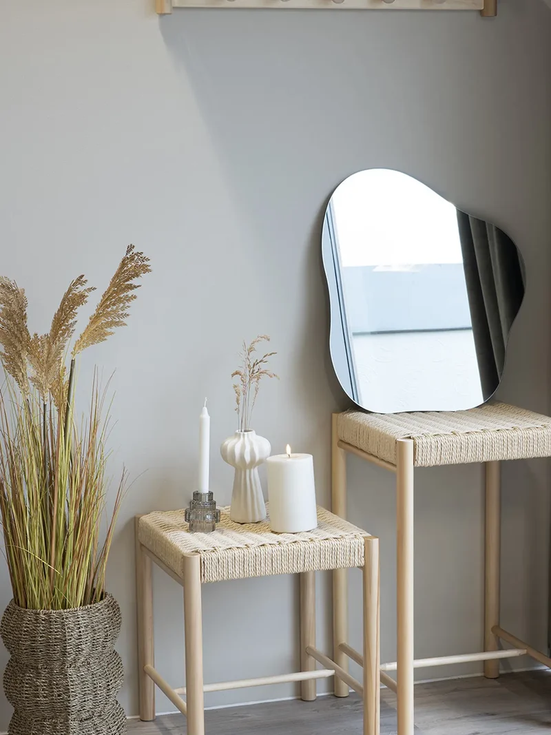 Abano Hocker Pappelholz, natur