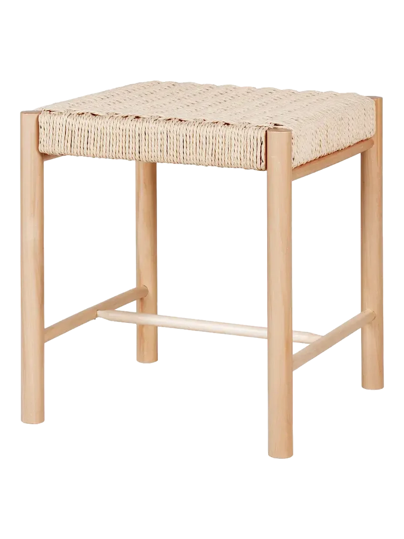 Abano Hocker Pappelholz, natur