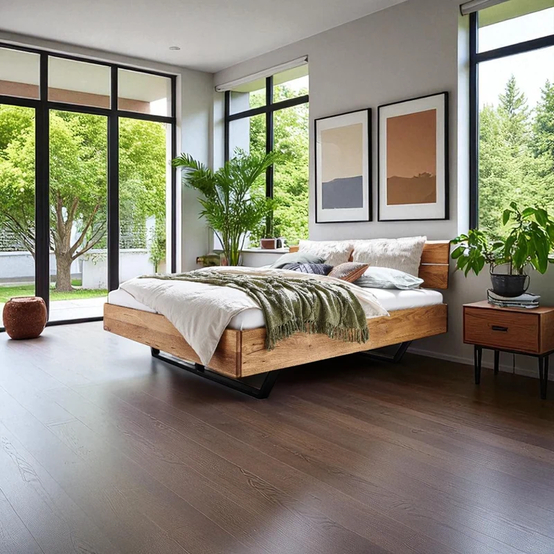 Bett Dreamwood Eiche Massivholz