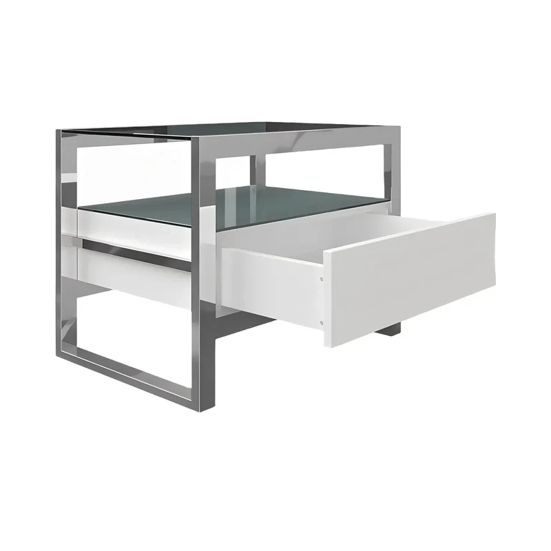 Bari Nightstand White