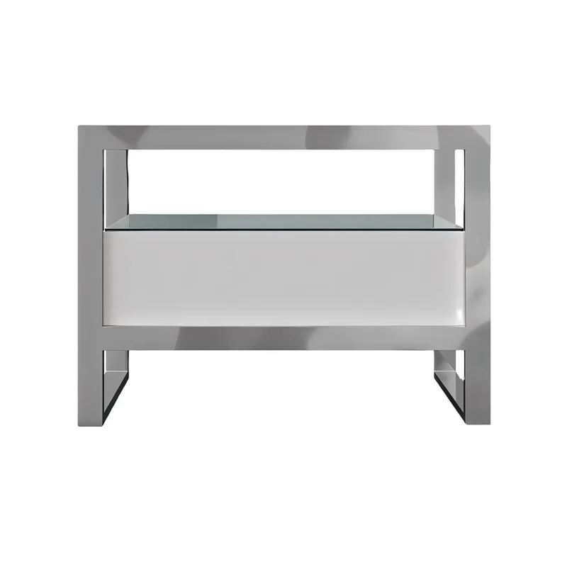 Bari Nightstand White