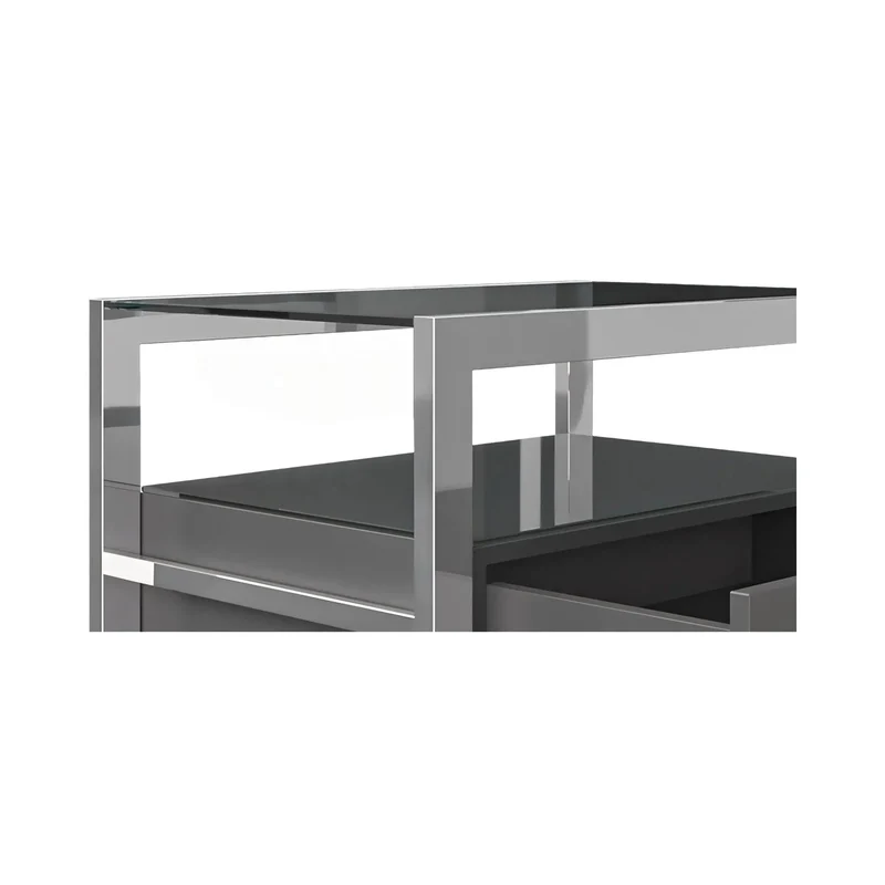Bari Nightstand Gray