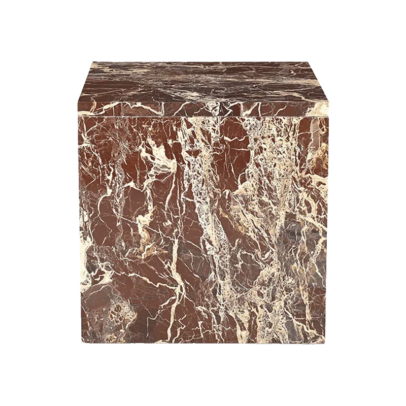 Obsidian Rouge Side Table