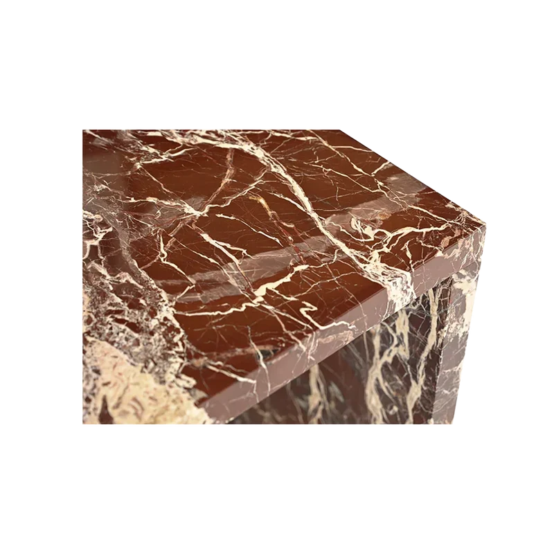 Obsidian Rouge Side Table