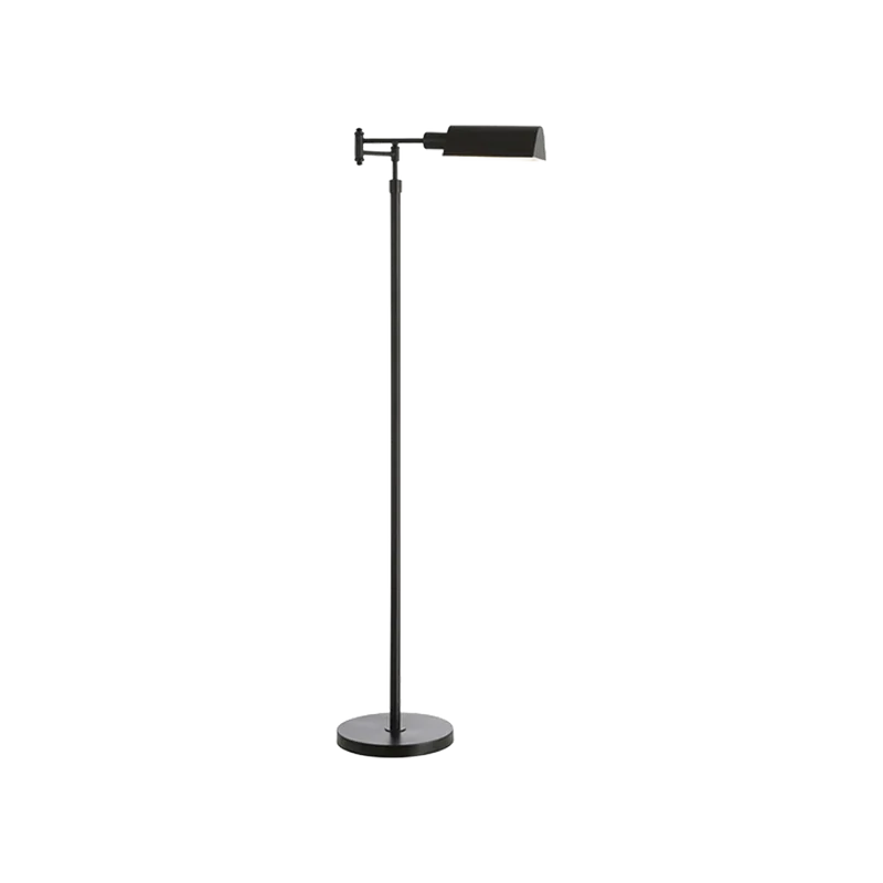 Calvus Task Floor Lamp Black