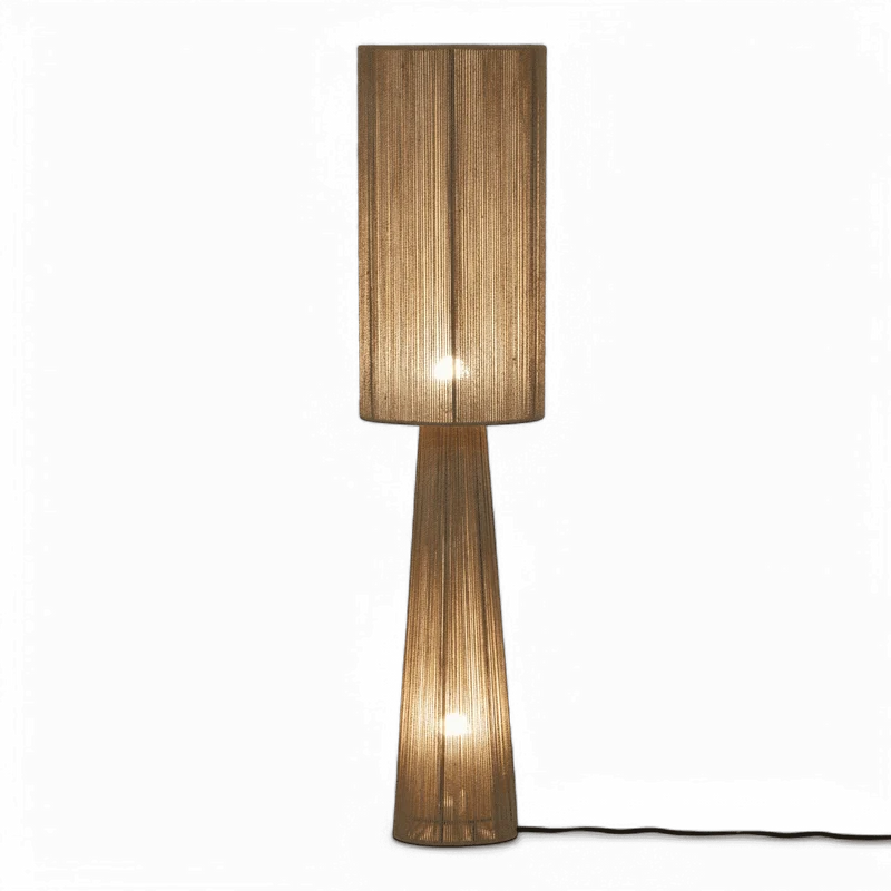 Verdant Jute Floor Lamp